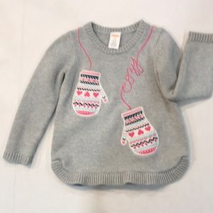 Gymboree girls sweater in size 3T. Previously loved.